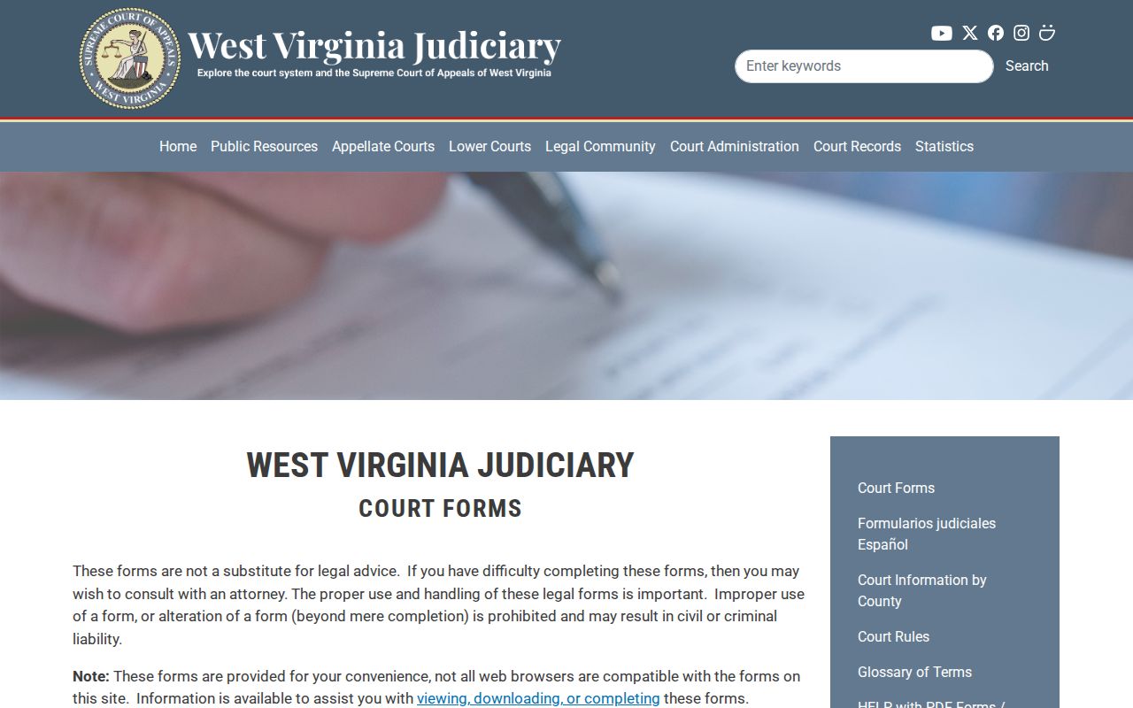 Cabell County expungement booking record forms source